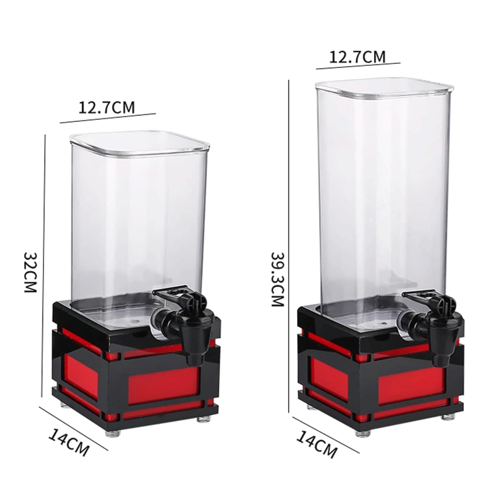 Drink Dispenser, Beer Tower Dispenser, Drink Dispenser,Beer Tower Dispenser,Clear Drink Dispenser, for Bar Home Parties Buffet Restaurant Beverage Dispe for Parties Beer(3L)