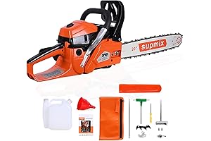 Supmix 20 Inch Gas Chainsaw for Efficient Tree Cutting