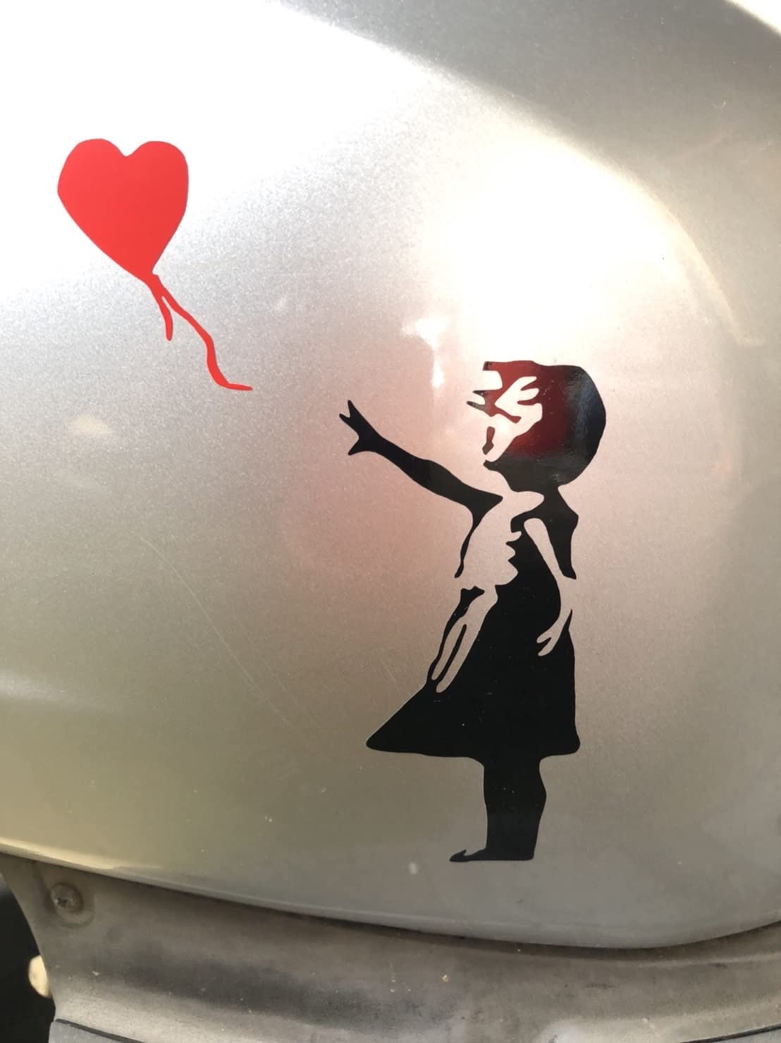 Amazon.co.jp: バンクシー ネズミ STICKER JAPAN 黒 各約縦12.8