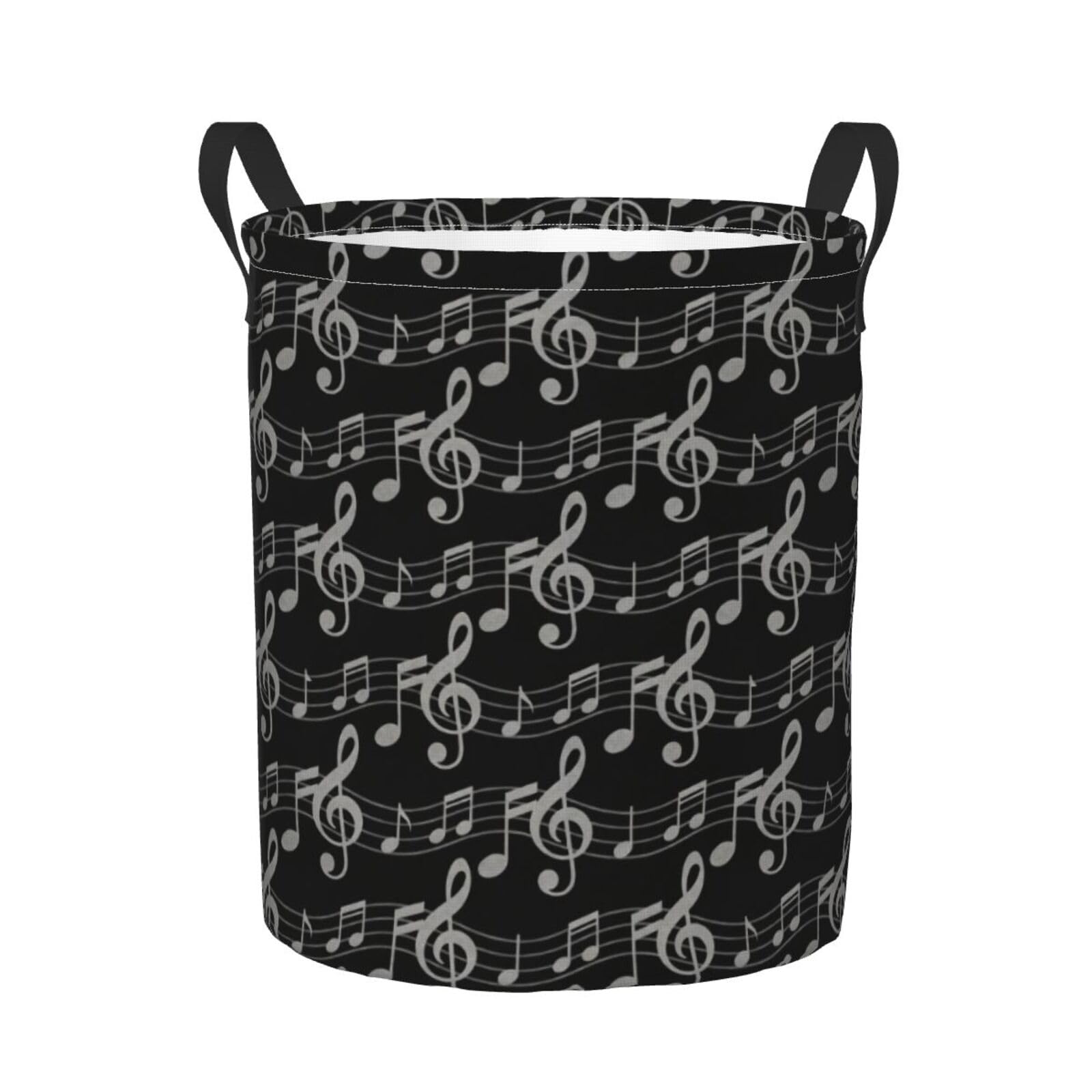 Panier A Linge Notes Musicales Boîtes À Linge 40X50Cm