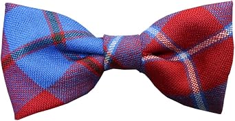 Ingles Buchan Mens Scottish 100% Wool Pre-Tied Bow Ties - Made In Scotland