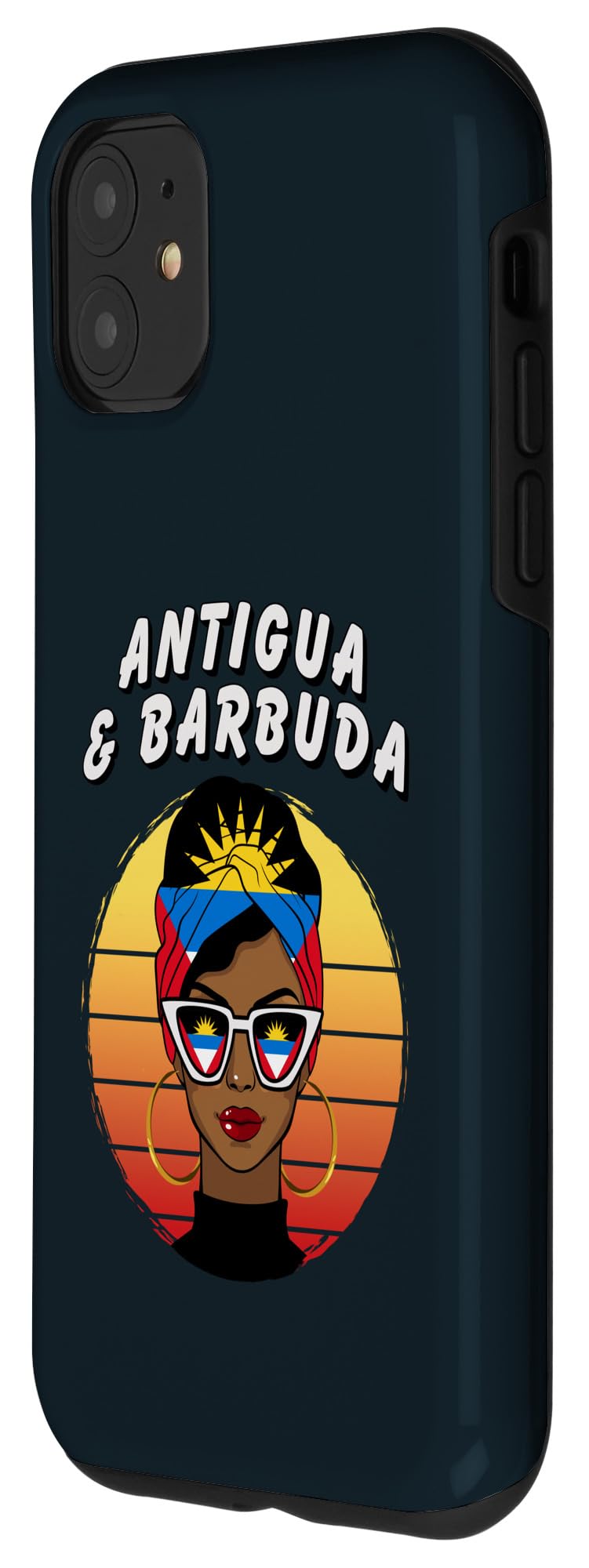 iPhone 11 Antigua and Barbuda, Antiguan Flag, Antiguan Women Antiguan Case - Image 2