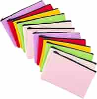 20 Sacchetti Di Tela Con Cerniera | Per Trucco, Accessori, Fai-da-te E Regali