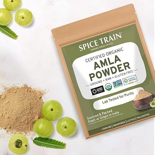 Miniatura 3 de SPICE TRAIN, Amla Polvo (14.00 oz) + Polvo de citronela (7.97 oz)