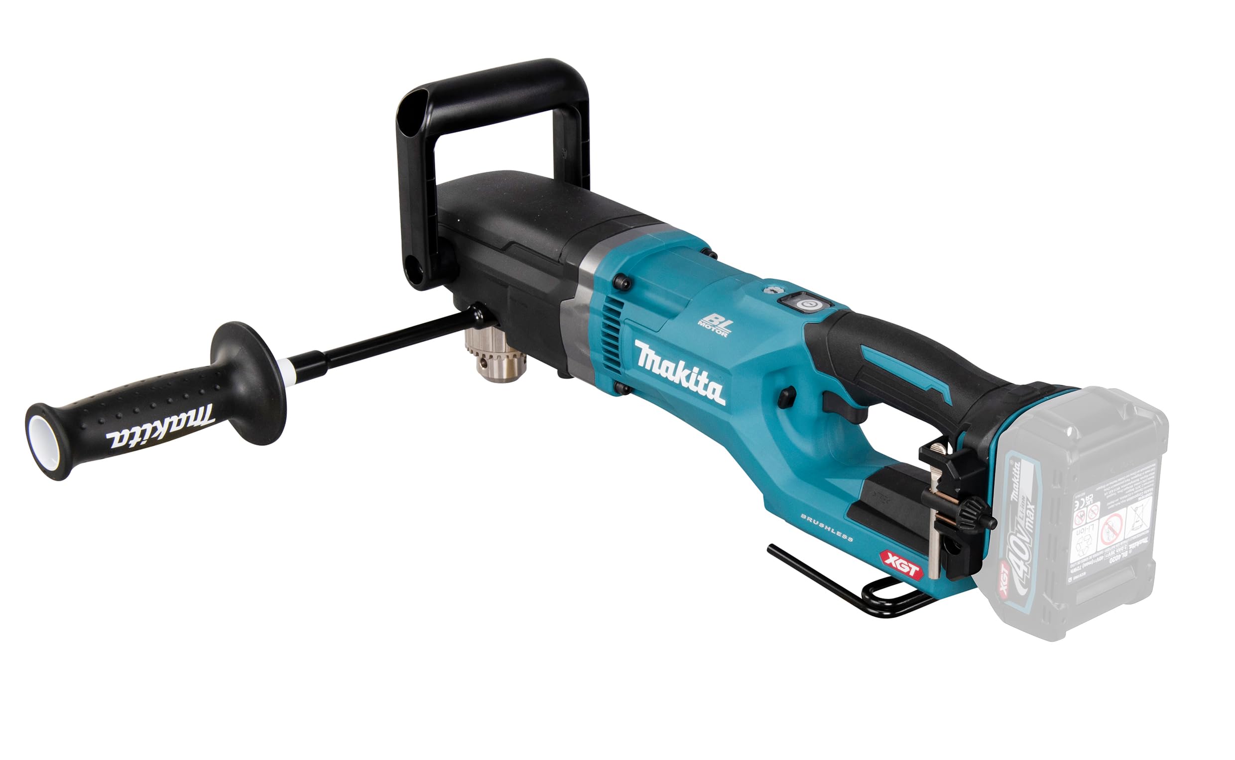 Makita DA001GZ Akku-Winkelbohrmaschine 40V max. (ohne Akku, ohne Ladegerät)