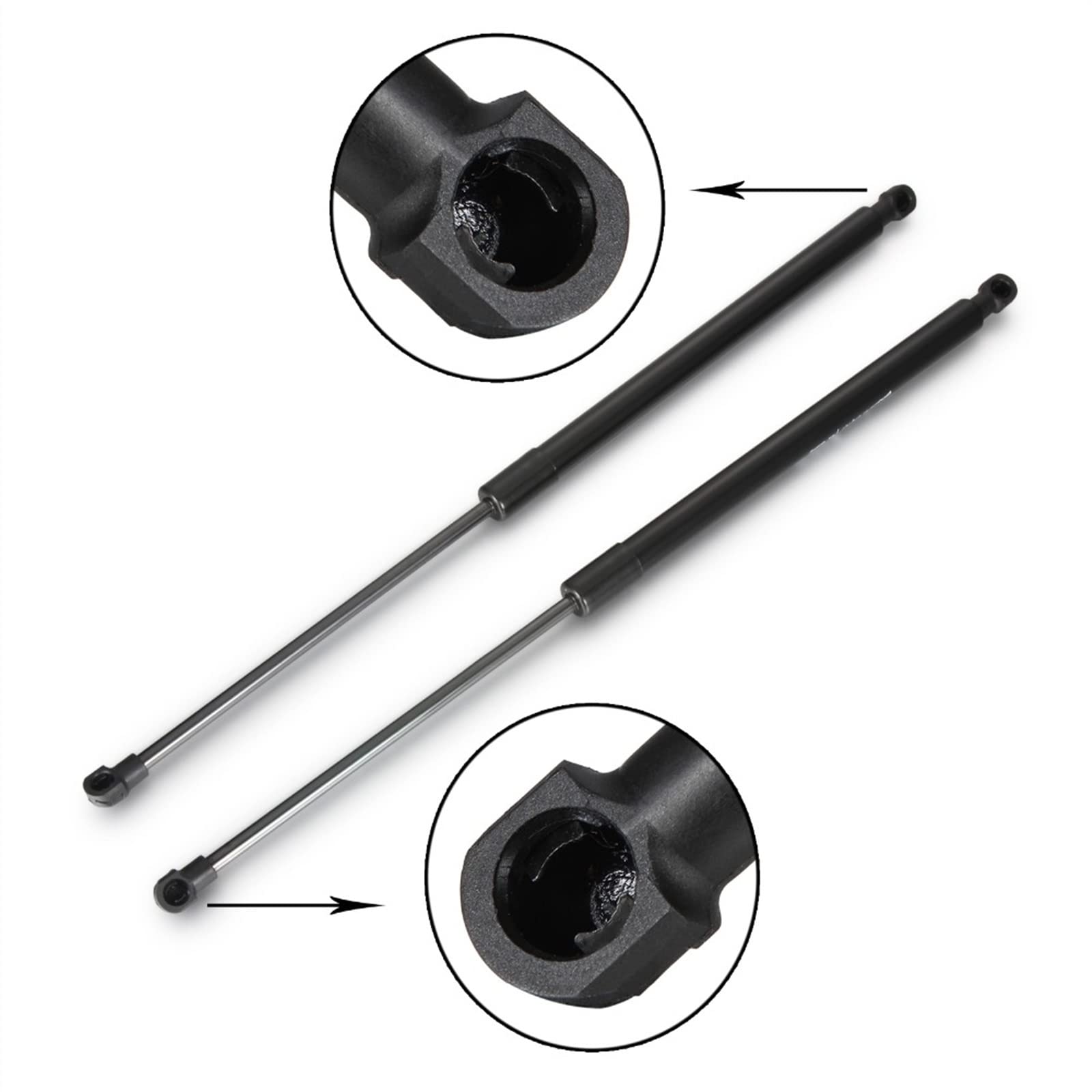 2 Puntales De Gas Para Maletero Trasero De Audi Q7 (2007-2015) - Reemplazo OEM 7L0721689, Amortiguadores Resistentes Y Antifugas