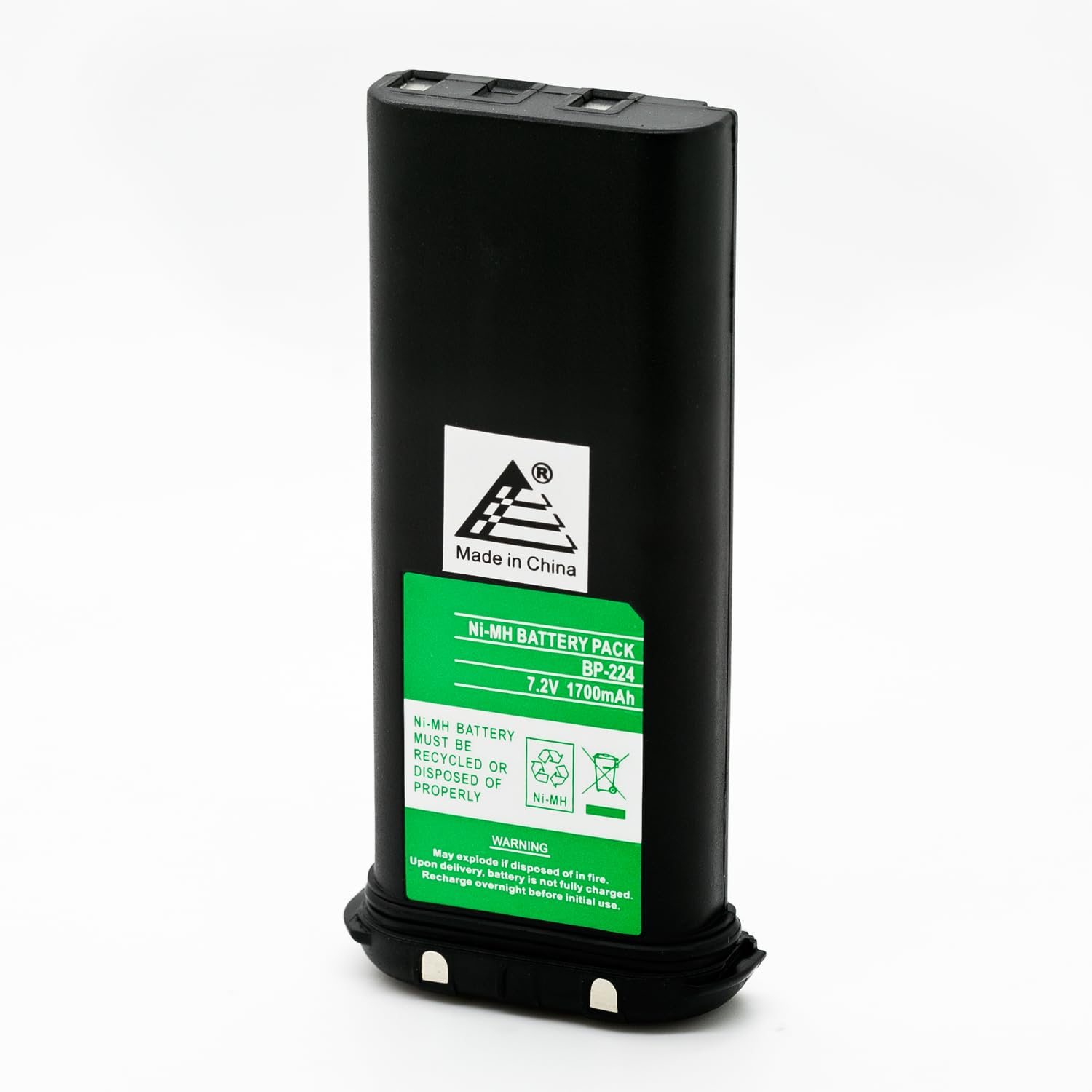 ExpertPower® 7.2V 1700mAh NiMH Battery for BP-224 BP-224H BP-252 | Compatible with GM1600 M2A M36 M90 VHF Radios | High Capacity Rechargeable Two-Way Marine &amp; Survival Radio Battery