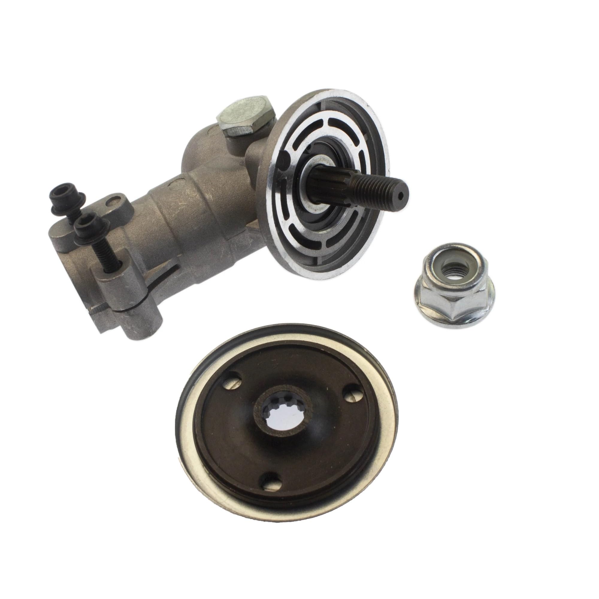 Dingmao Cabezal de engranaje apto for desbrozadora Hus 123LD 322C 322L 322R 322T 323L