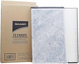Sharp Original Replacement Filter Set FZ-F40SFE for Sharp Plasmacluster Air Purifier FP-F40E (HEPA Filter + De-odourising Filter)