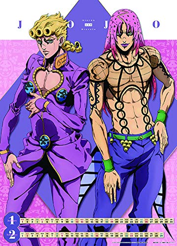 JAPANESE CALENDAR Ensky JoJo's Bizarre Adventure Golden Wind 2020 Calendar  CL-16 : ?????: Amazon.sg: Office Products