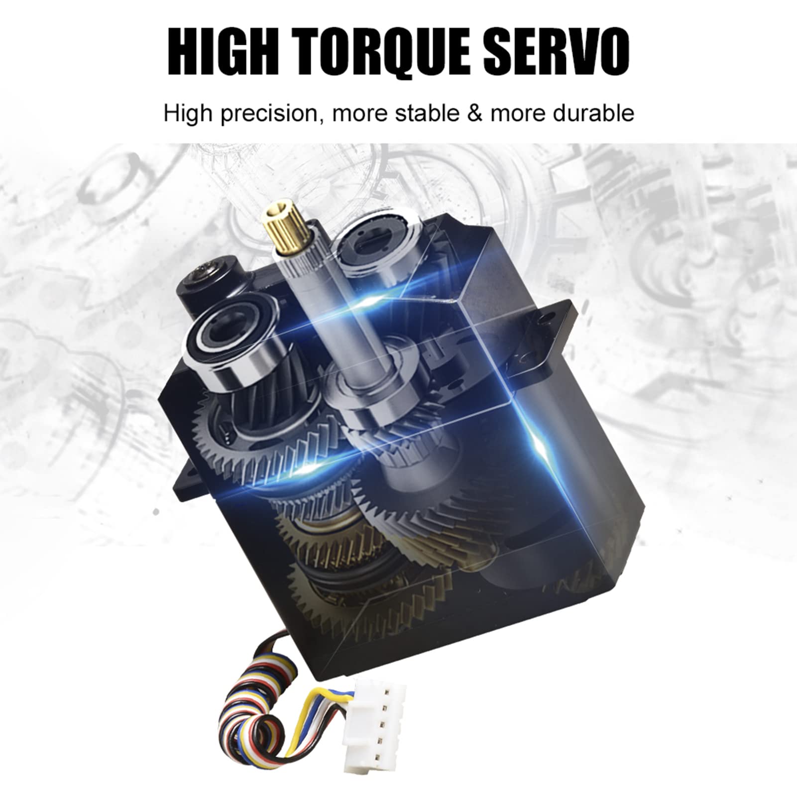 GoolRC 1/12 RC Crawler, 2.4GHz RC Truck 4WD All Terrain Off-Road Racing Vehicles with led Light, Waterproof RC Rock Crawler Car Hobby Grade Toys for Adults (Black)