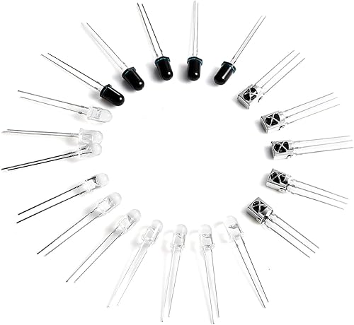 Miniatura 11 de CHANZON 100 unids 0.118 in Rayo infrarrojo IR 850nm emisor LED diodo luces (transparente transparente lente redonda DC 1.4V-1.6V 20mA) iluminación