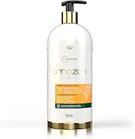 Shampoo Pré-Progressiva Amazon Forest Brscience 1000ml – Limpeza Profunda com Óleos Essenciais da Amazônia, Prepara os Fios para Tratamentos Capilares, Ideal para Cabelos com Química