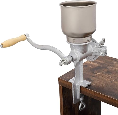 Molinillo manual para el hogar, uso doméstico, operación de arranque manual, molinillo de café, molinillo de granos, molinillo manual de hierro