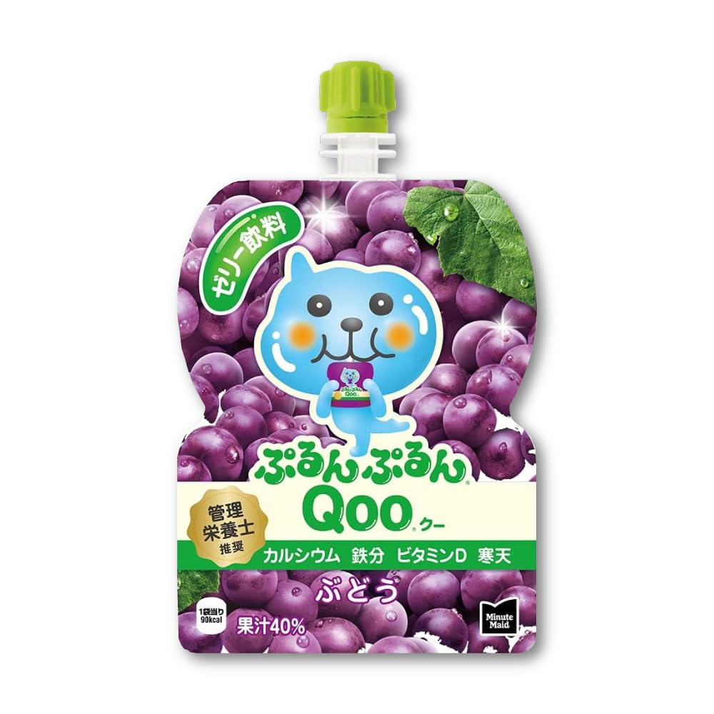 Amazon.co.jp: ミニッツメイド ぷるんぷるんQoo 全6種 各3個 計18個