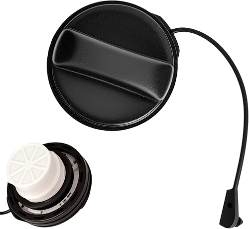 Miniatura 26 de Tapa de gasolina OEM# GT347,20962524 Amarillo E85 Flex Fuel Tapa de llenado del tanque de combustible de repuesto Compatible con GMC Chevrolet