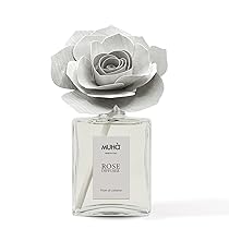 MUHA’ Rosa 200ml Profumatore D’Ambiente Diffusore Fiori di Cotone