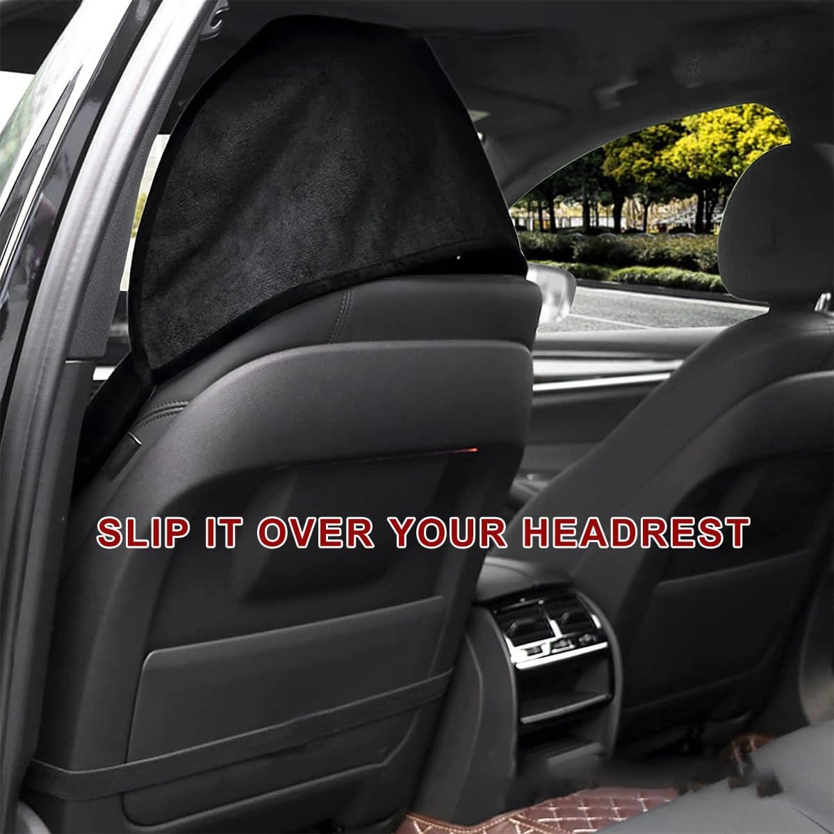 Car Towel Seat Cover, Waterproof Non-Slip Front Seat Protector for Post Gym Workout Beach Hiking, Sweatproof Washable Bucket Seat Protective Cover for Car SUV Truck Sedan (Beige)