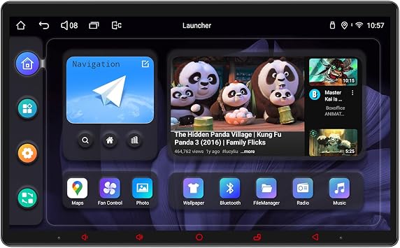 Joying Single Din Touchscreen Radio 13.3 Inch Car Stereo with Apple Carplay & Android Auto, 8GB+128GB Android 13 Head Unit with Mirror Link, AM/FM, Bluetooth, SWC, GPSJY-UTS13N8
