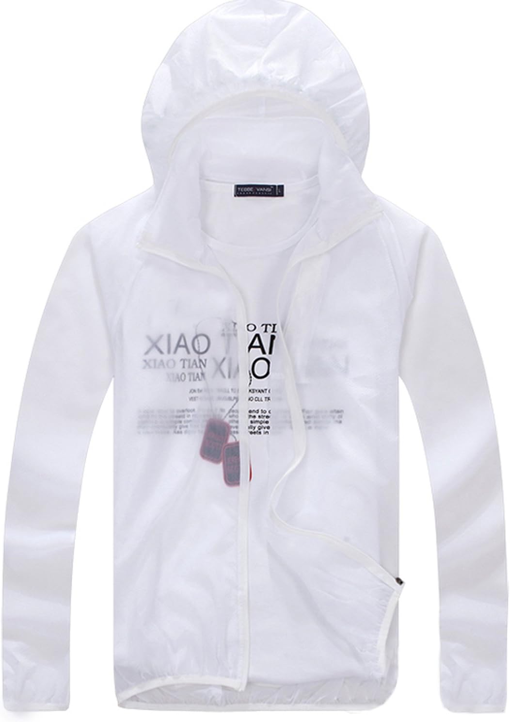 Only Faith Unisex Summer Ultra Thin Anti UV Quick Dry Clothing Jacket