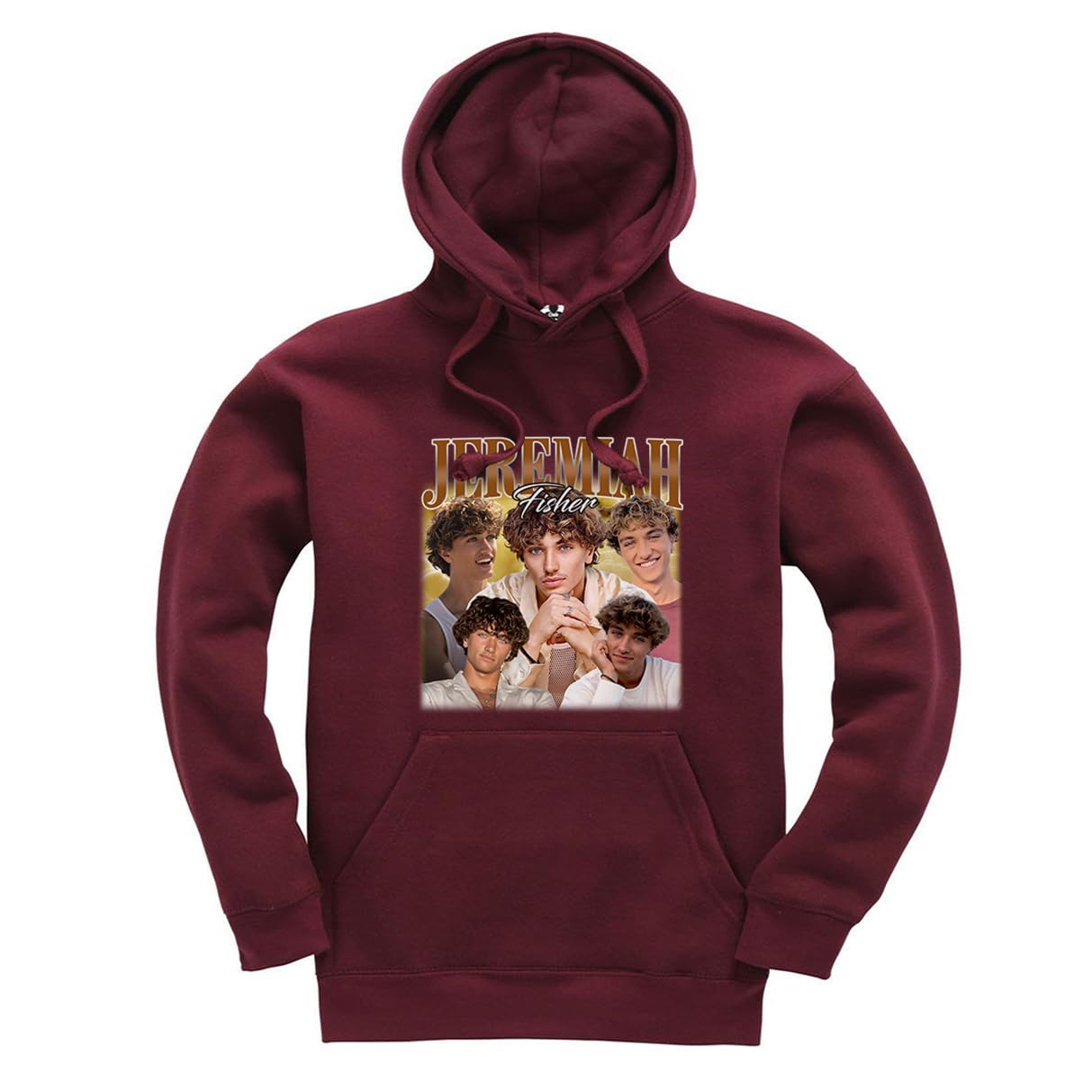 New Spirit Original Unisex Maroon Jeremiah Fisher, Tsitp, Jumper Funny Adults Hoodie Jumper