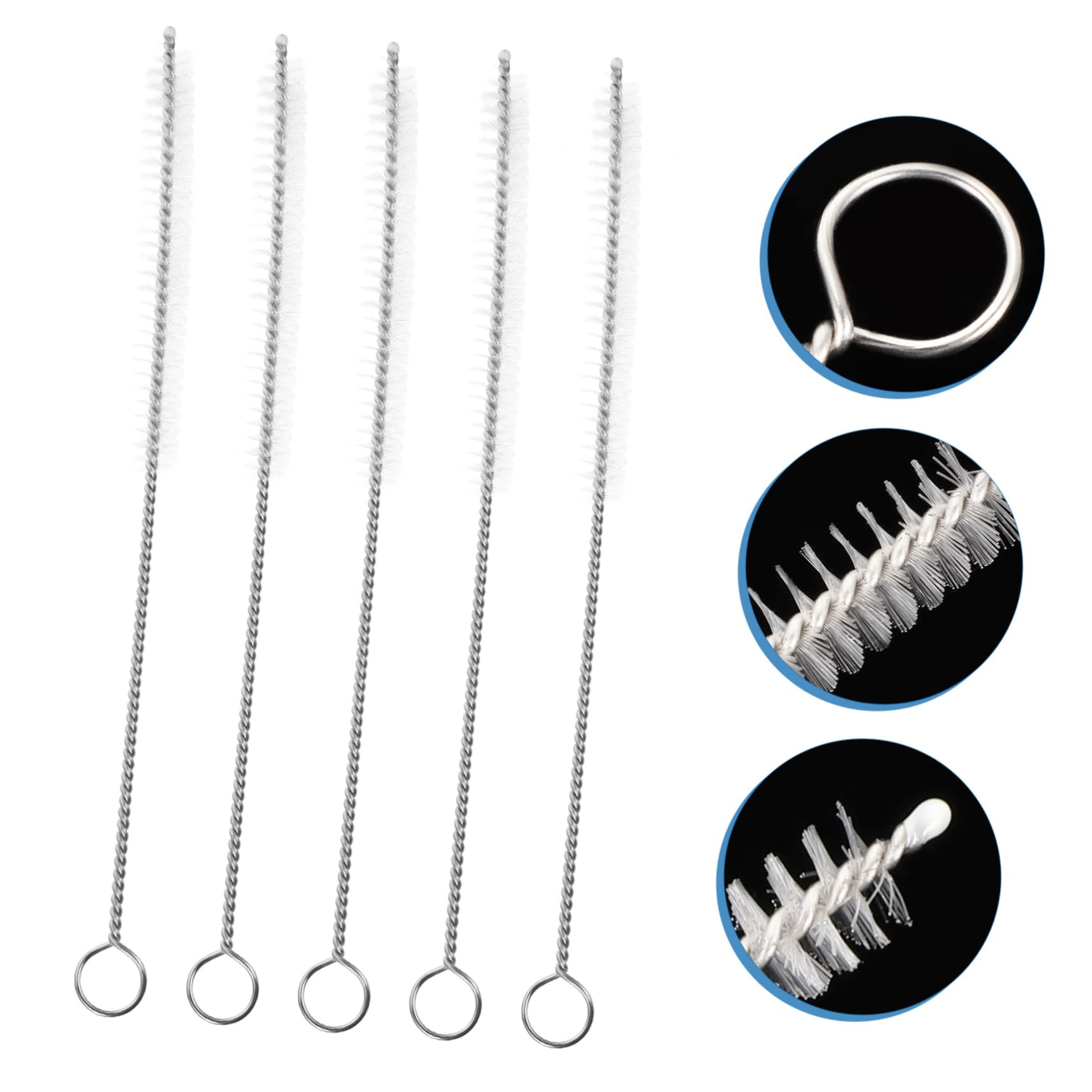 Healeved 25stücke Teiliges Reinigungspinsel Für Rohre Multifunktionale Bürsten Aus Lebensmittelechtem Edelstahl Für Flaschen Schläuche Und Schwer Zugängliche Bereiche