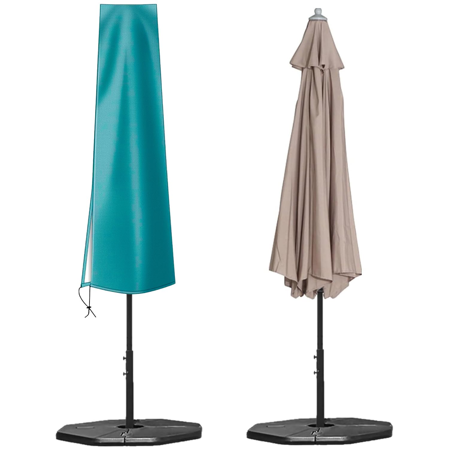 OKPOW Parasol Cover Waterproof for Garden Umbrella: Weatherproof All-Season — image 1