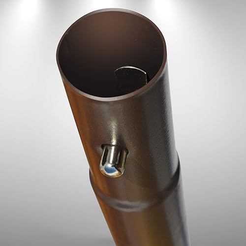 Miniatura 6 de YardGrow Poste inferior de repuesto para sombrilla de patio, con hebilla de bala, con hebilla de bala