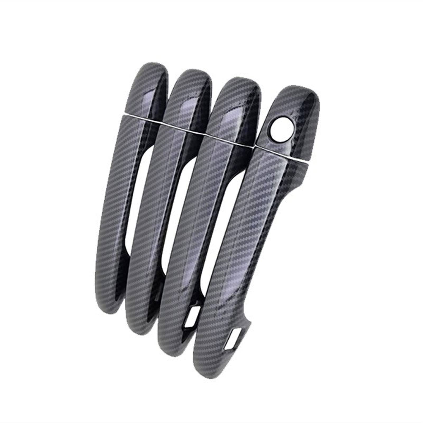 Molduras de manijas de fibra de carbono para reparar el desgaste en Toyota Crown