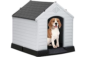 Giant Pet Dog House, Indoor Outdoor Durable Ventilate Waterproof Kennel for Small Medium Large Dogs