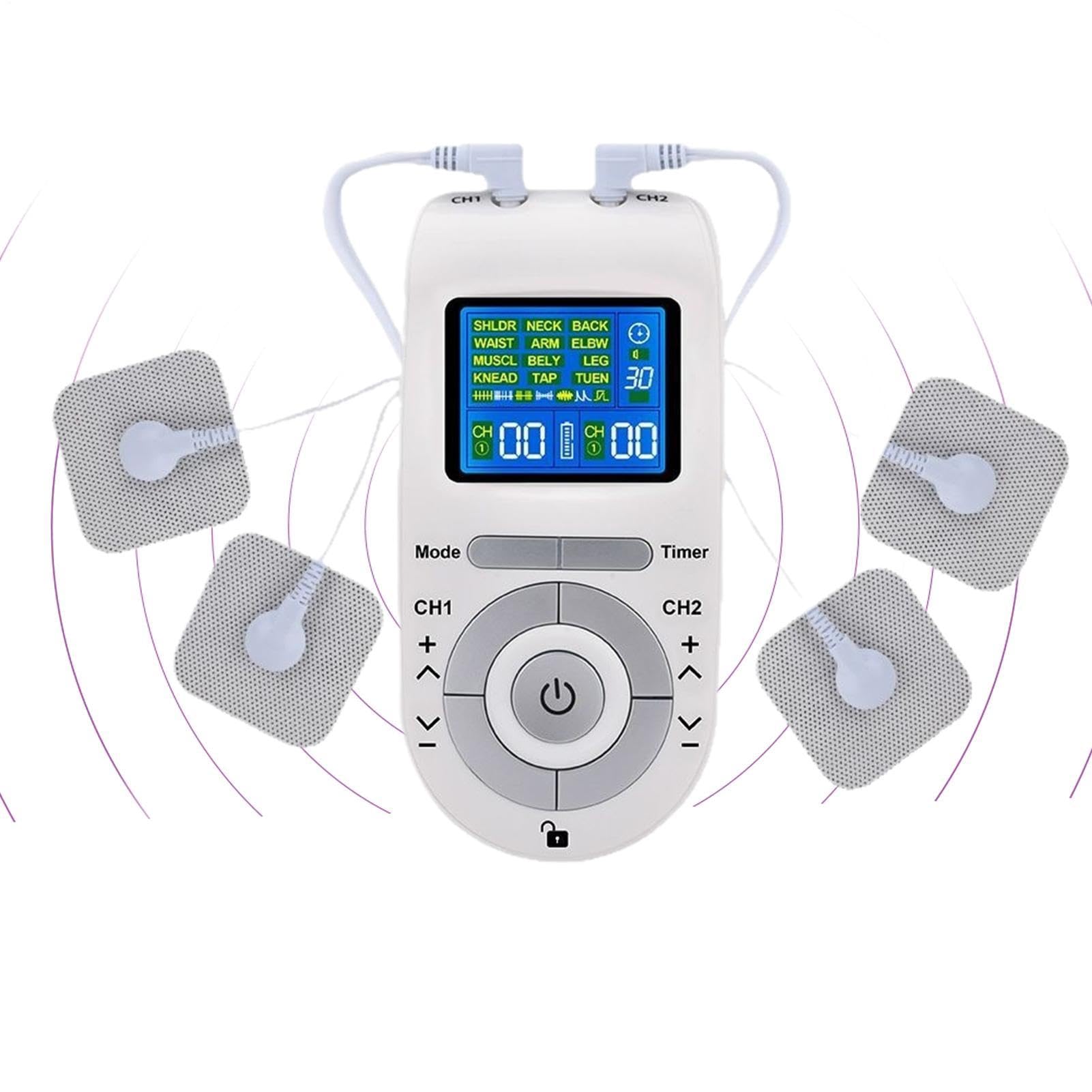 Muskelmassage, Körpermassagegerät mit Niederfrequenzimpulsen