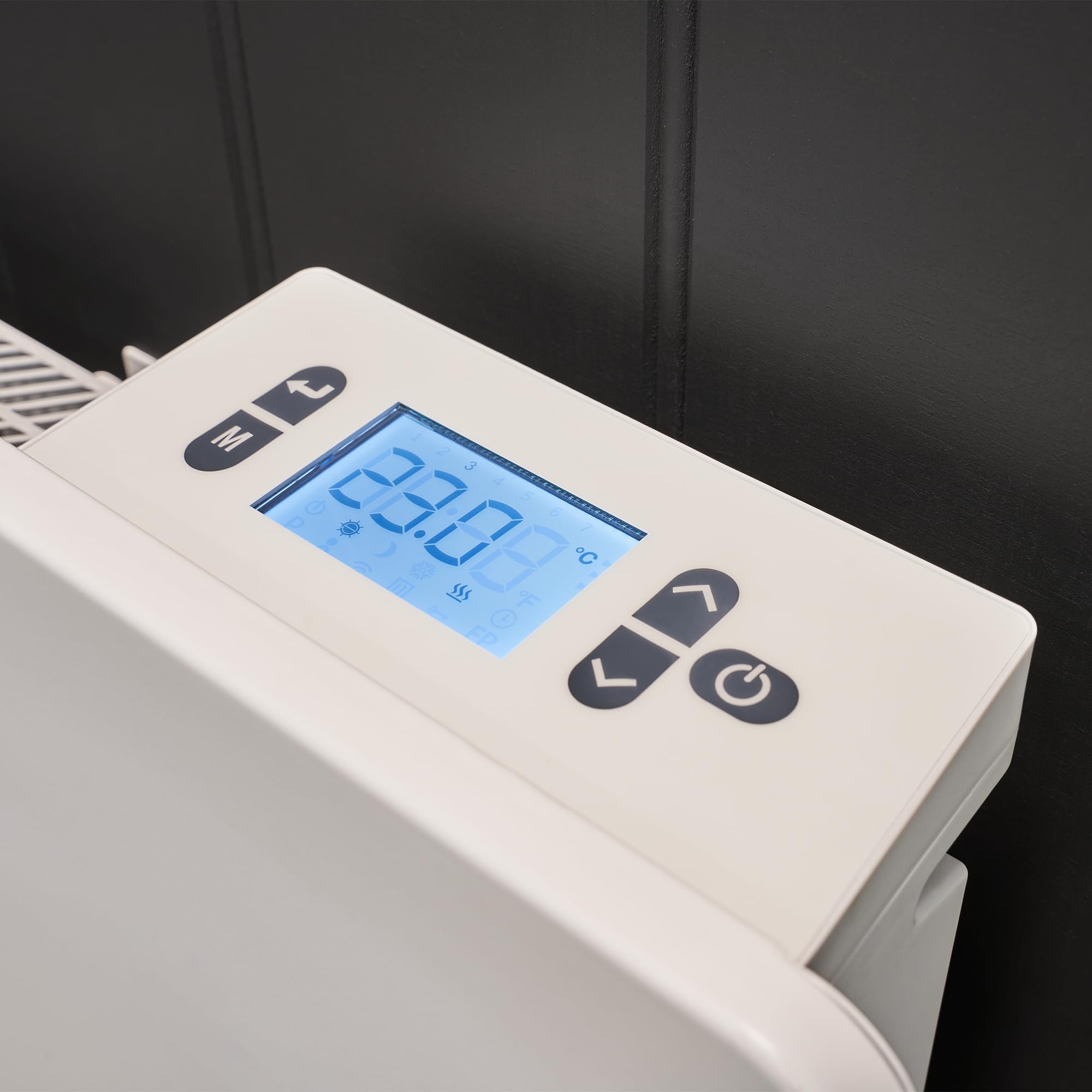 Adam Solis 1000 W - Radiatore elettrico a nucleo in ceramica, colore: Bianco