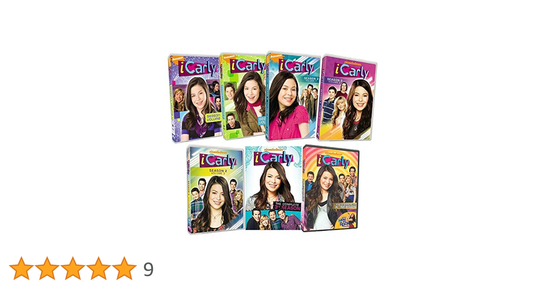 【国内未発売】iCarly: The Collection シーズン1-5セット 国内未発売】iCarly: The Collection シーズン1-5セット ICARLY