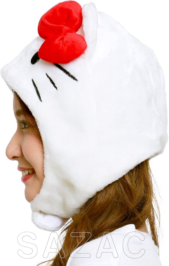 SAZAC Sanrio Hello Kitty Kigurumi Cap