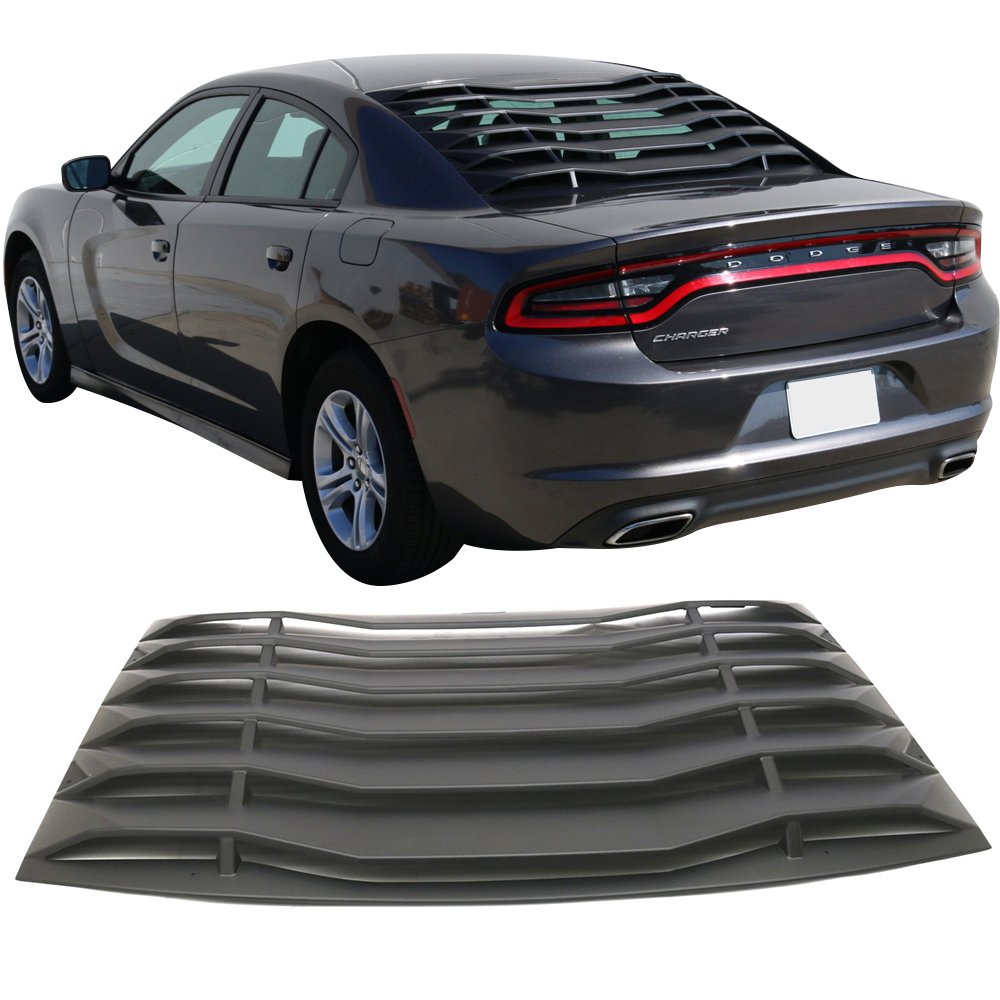 Buy IKON MOTORSPORTS, Window Louver Compatible With 20112022 Dodge