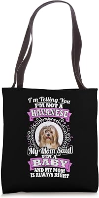 Havanese Dog Havanese Havanese Shirts For Women Havanese Tote Bag