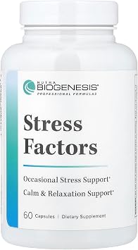 Nutra Biogenesis Stress Factors, 60 Veggie Capsules