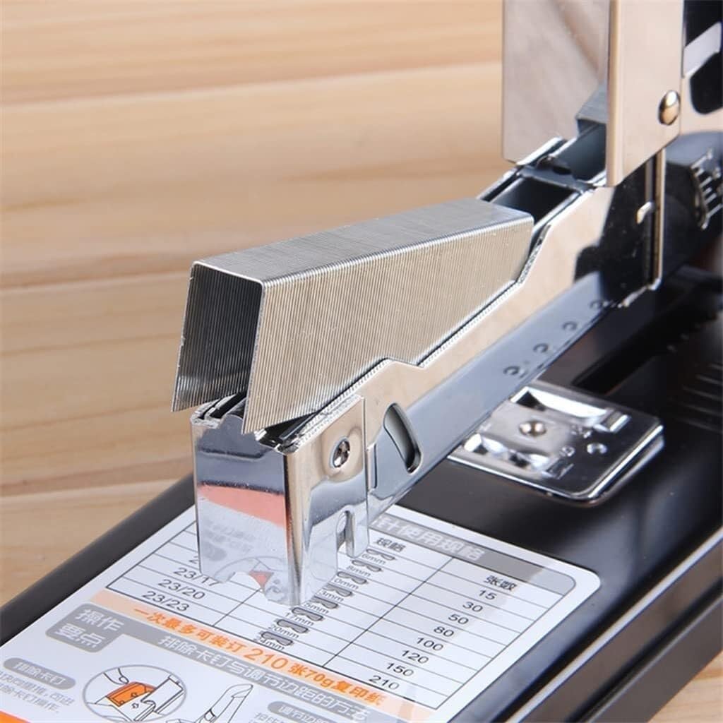 Cucitrice Spillatrice Cucitrice da Tavolo Desktop Heavy Duty Layer Large Size Thick 210 Sheets Staple Office Large Labor Saving Binding Machine Cucitrice Ufficio
