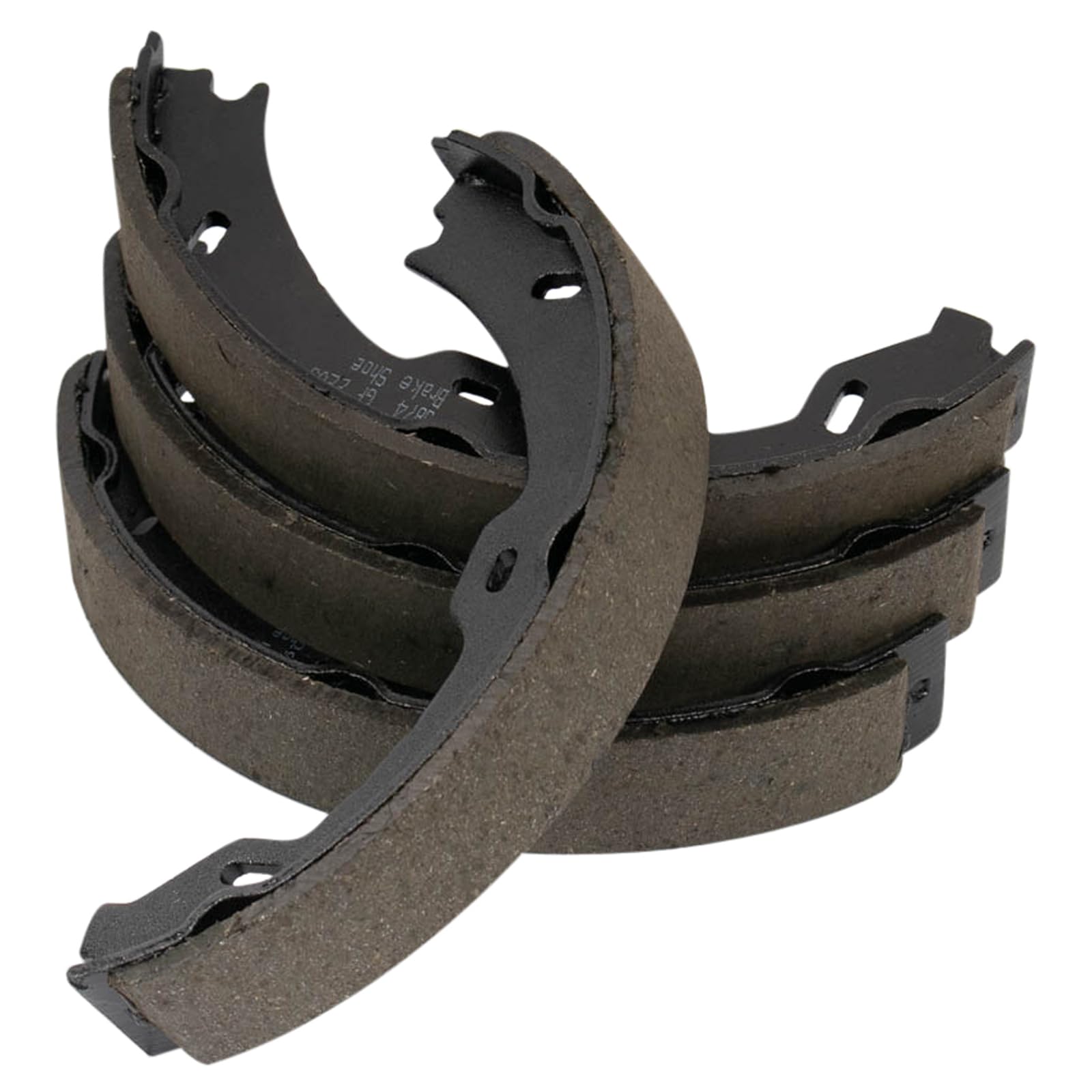 TRQ Rear Parking Brake Shoe Set