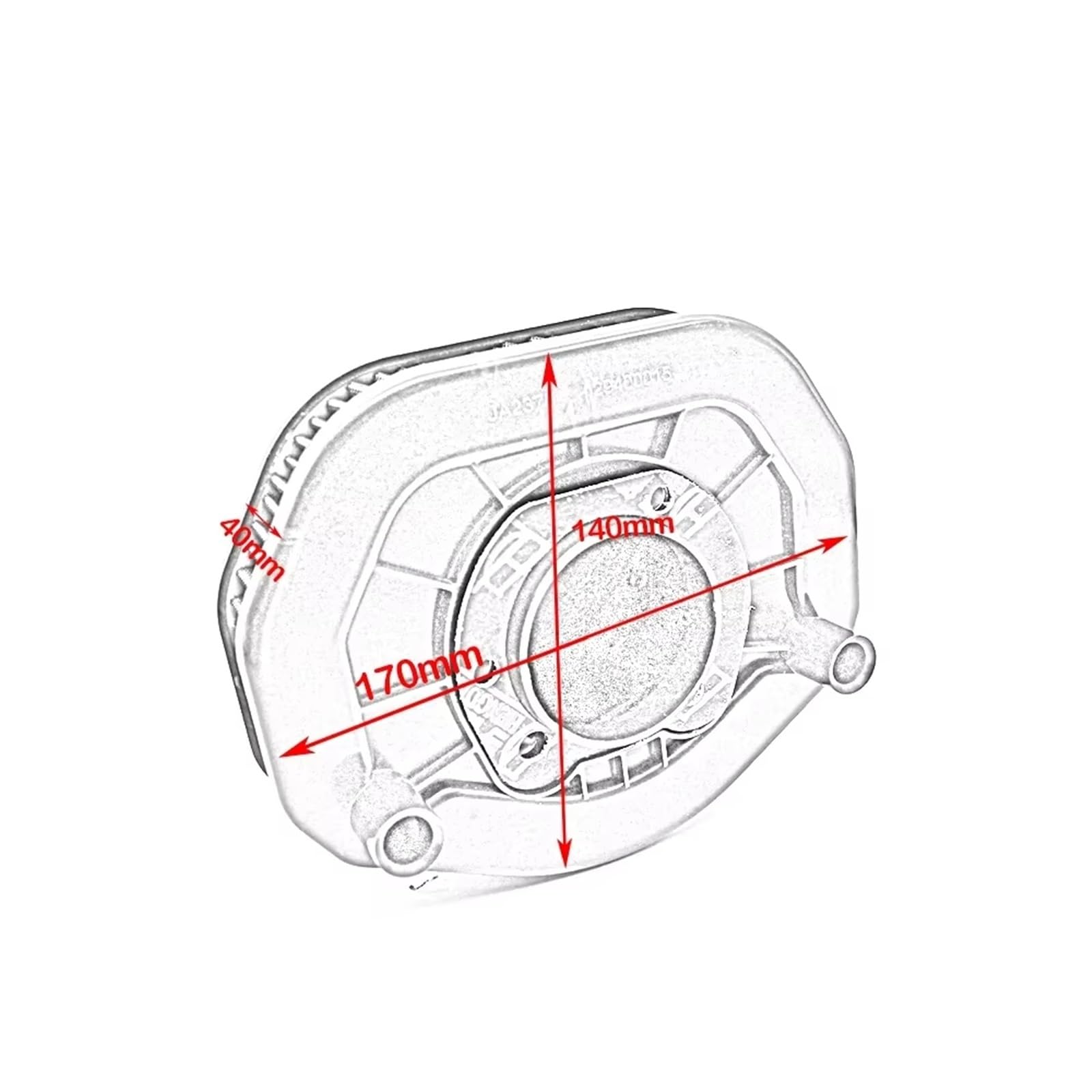 Filtro Aspirazione Aria Moto Per Sportster 750 | Per XL883 Per XL1200 X48 Forty Eight 2014-2021 Filtro aria motore moto