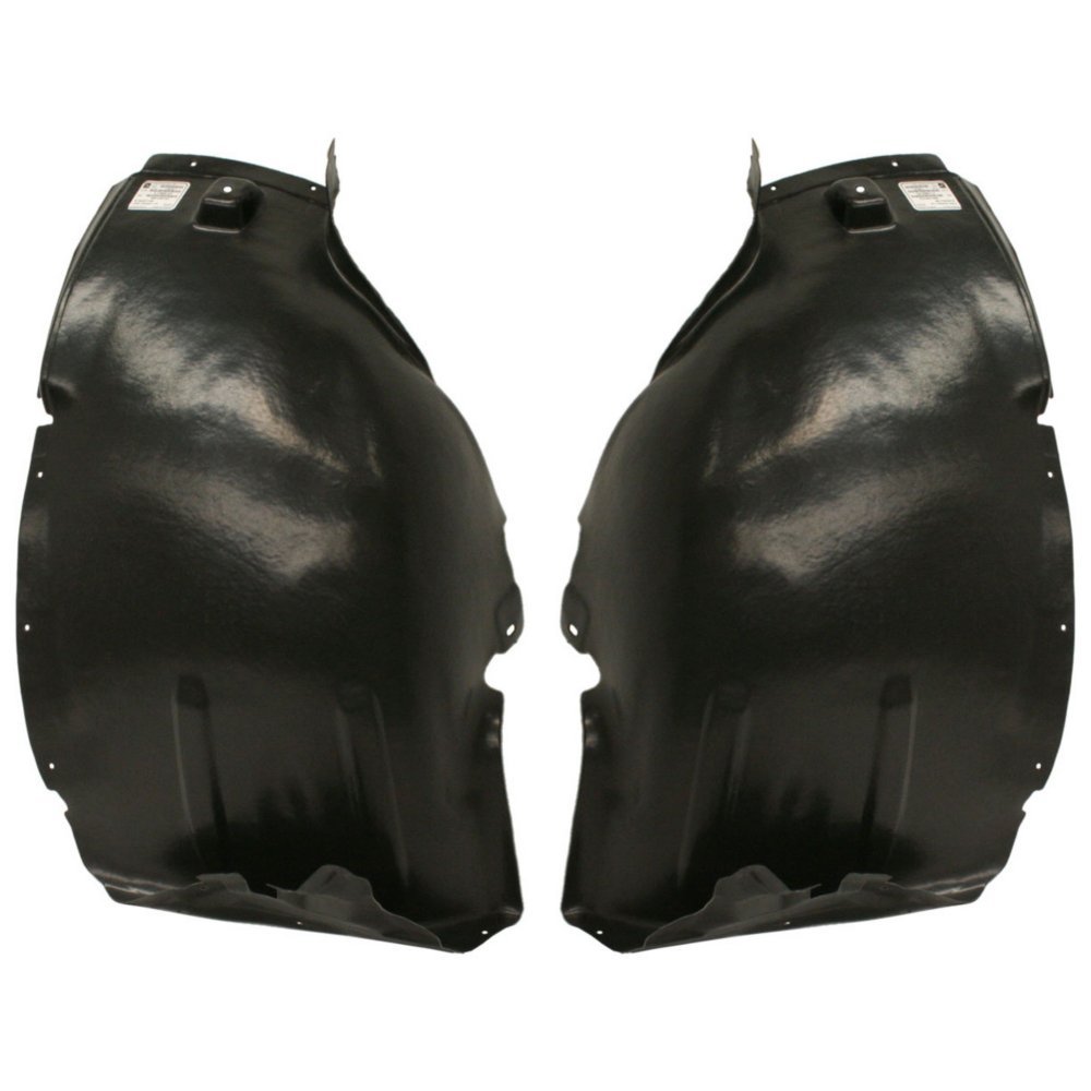 Evan FischerFender Liner Front, Driver and Passenger Side, Front Section Compatible with 2007-2012 Mercedes Benz GL450, 2007-2009 GL320, 2008-2012 GL550 & 2010-2012 GL350 - MB1249123, MB1248123
