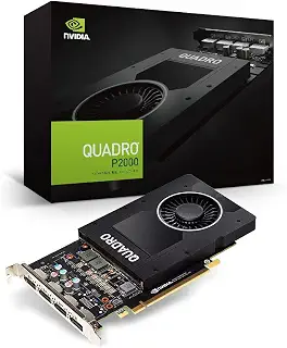 【整備済み品】 NVIDIA Quadro P2000 グラフィックスボード 5GB Displayport x 4 (整備済み品)