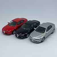 京商　Alfa Romeo ミニカー 7台セット カード付き 京商 Alfa Romeo ミニカー 7台セット カード付き キョウショウ