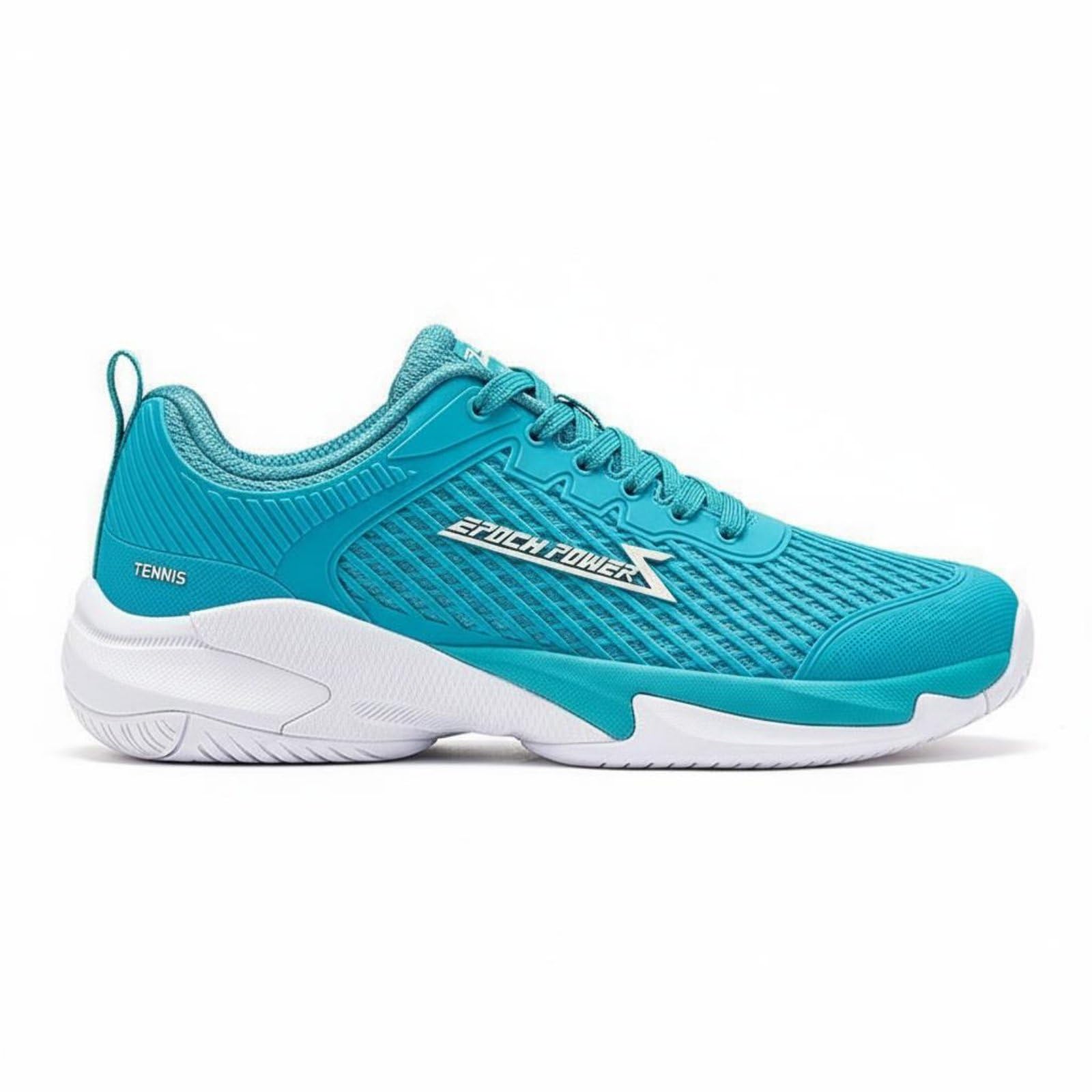 ATORSE Wear-Resistant Pickleball Shoes Long-Lasting Outsole Pickleball Sneakers Shock Absorbing Non-Slip Court Sneakers Stable Support for Men, Women, Athletes, Competition, Training, Light Grey, 39-picture-27