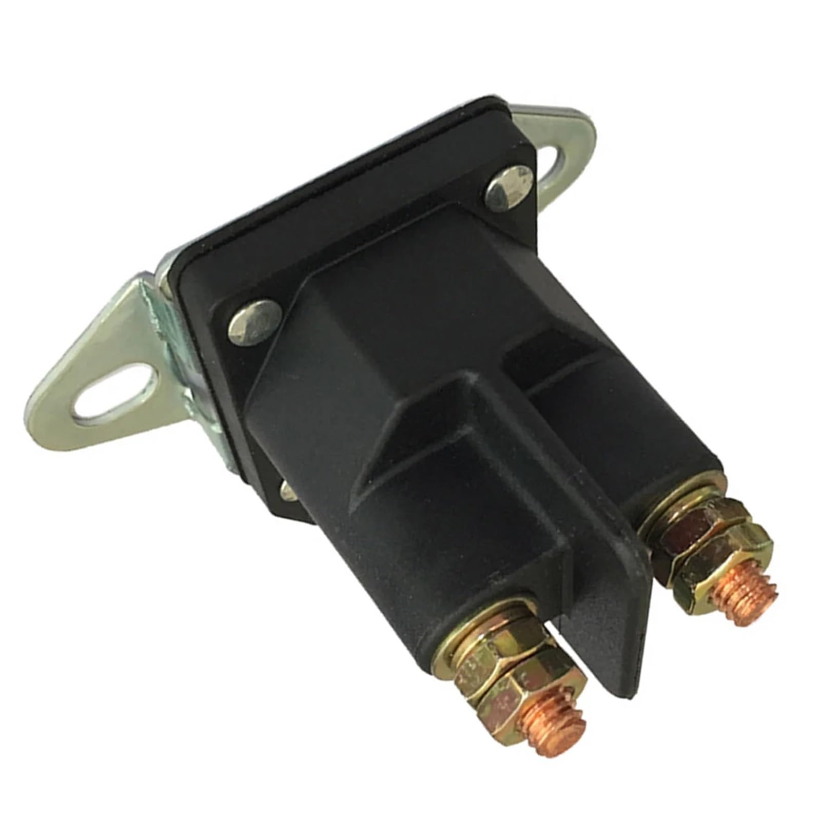 Interruptor de relé de solenoide de arranque de 4 polos Relé de solenoide de arranque de cortacésped de 12 V