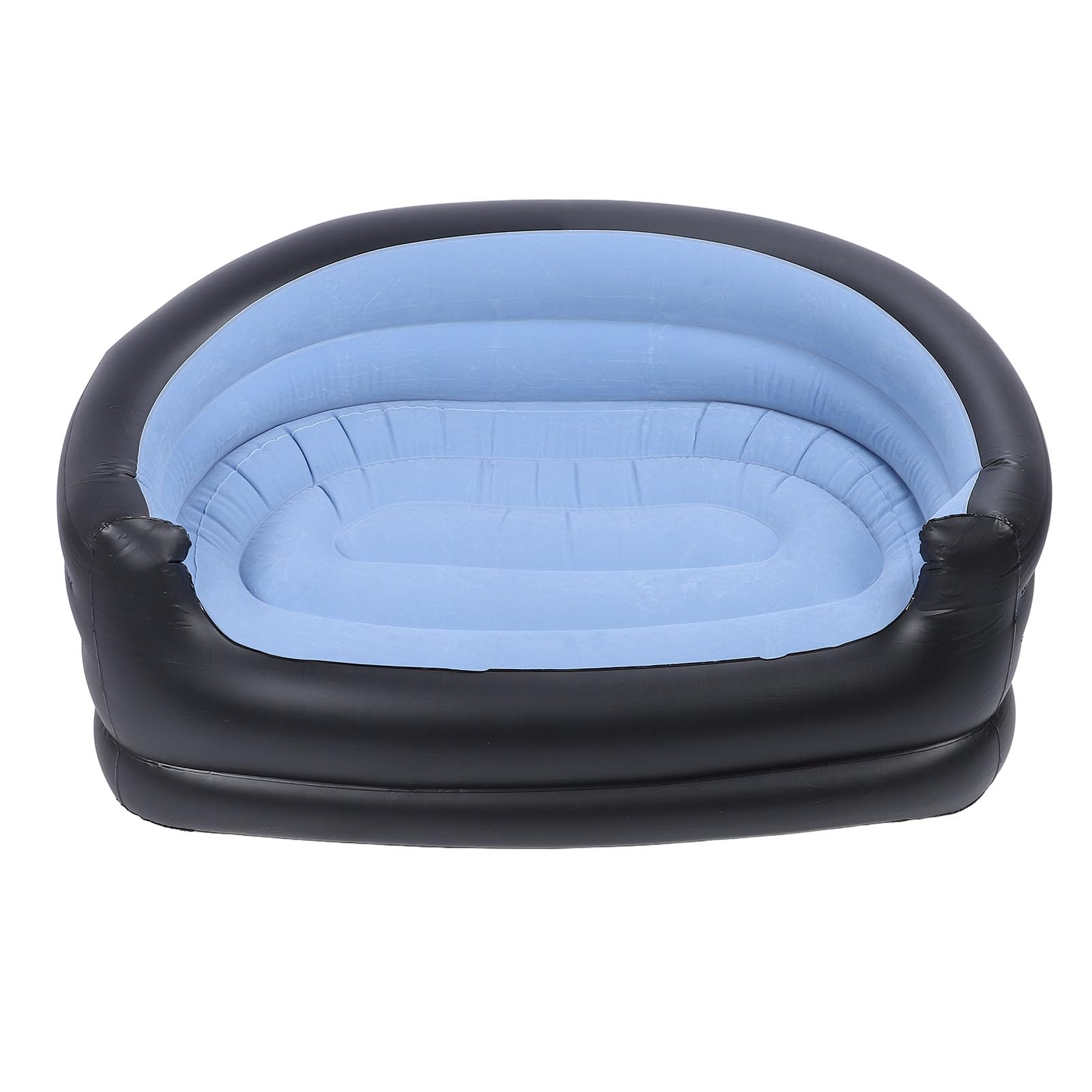 Luqeeg Sedia a Due Passi da Sedere a Due Posti per Adulti, Divano Gonfiabile, Comodo Divano Portatile con 2 Pcs di Riparazioni per Soggiorno, Cortile, Campeggio