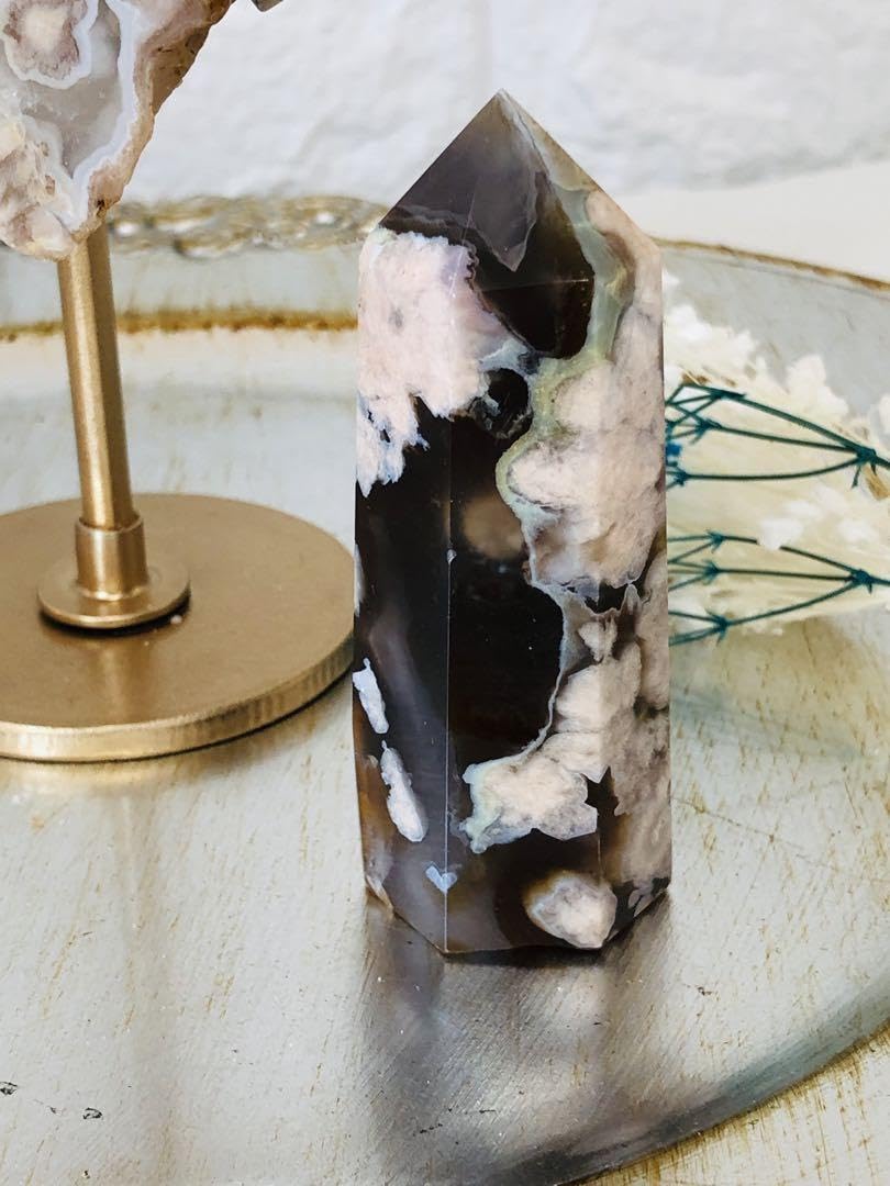 フラワーアゲート　夜桜　瑪瑙　めのう　ブルーレース Amazon.co.jp: フラワーアゲート 夜桜 瑪瑙 めのう ブルーレース