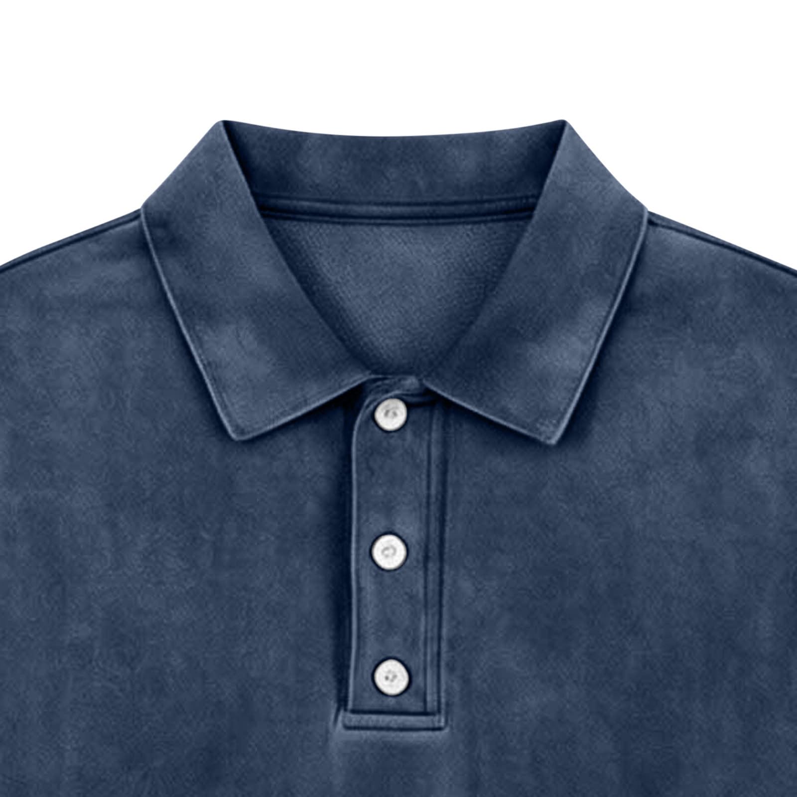 Polo Homme Manche Longue Habit Décontracté Polo Manche Longue Homme Classique Haut Mode Tee Shirt Basique Vêtements Classique Vetement Outdoor Habit Plage Haut Doux Vêtements en Plein Air Vetement