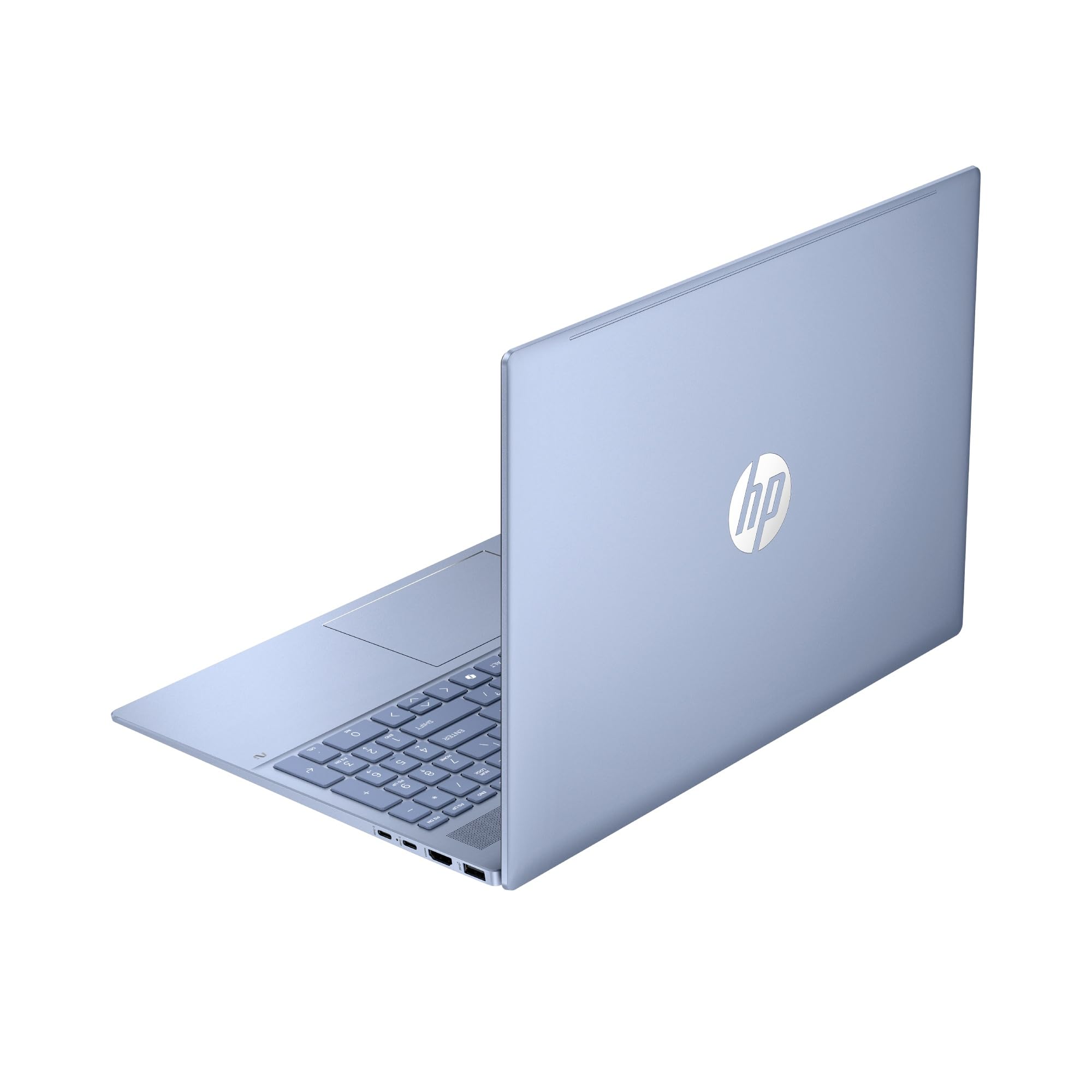 HP OmniBook 5 16″ OLED, Ordenador portátil (Procesador AMD Ryzen AI 5 330, 32GB RAM, 1TB SSD, Gráficos AMD Radeon 820M, Windows 11 Home) Azul - Teclado QWERTY Español