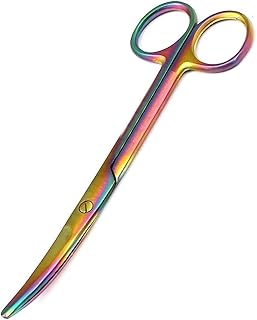 PRECISE CANADA: Multi Titanium Color Rainbow Mayo Scissors 5.5